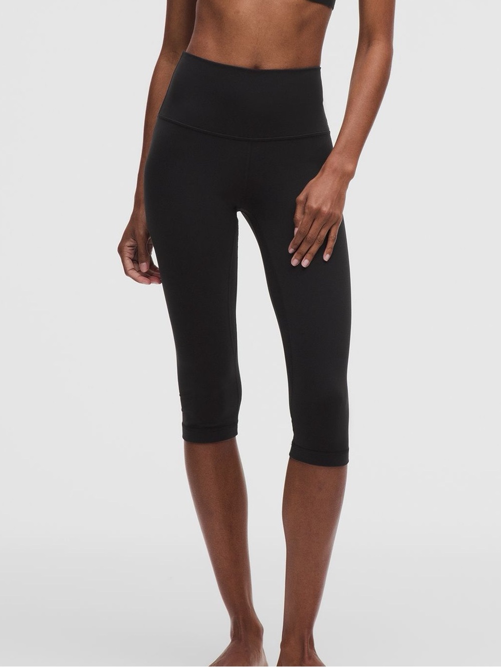 Lululemon Align High-Rise 17” Capri Leggings Black Size 2